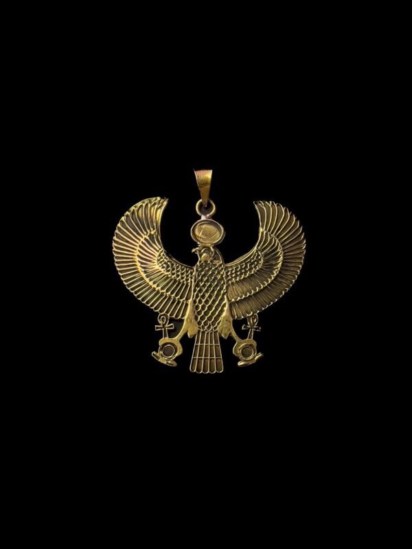 Goddess Nekhbet Vulture Pendant Necklace - Egyptian Amulet