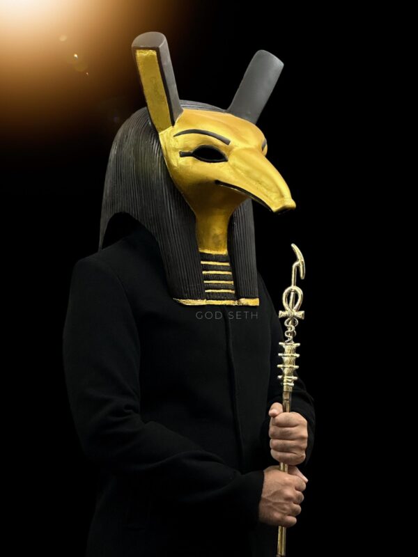 God SETH wearable Mask, God Seth Mask. Egyptian SETH wearable customs , customized Masks are available.