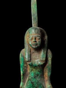 Vintage Maat Statue: Egyptian Goddess of Justice - Image 1