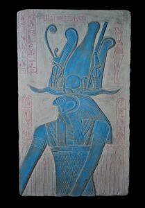 Egyptian God Sokar Falcon Statue - Ancient Egypt Replica - Image 1