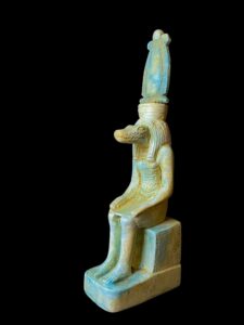 Egyptian God Sobek Statue: Crocodile God of the Nile - Image 1