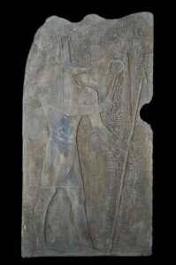 Large Egyptian Anubis relief made in Egypt - Image 1
