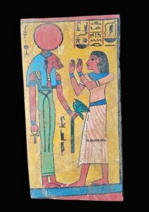 Goddess Sekhmet Wall Relief: Ancient Egyptian Art - Image 1