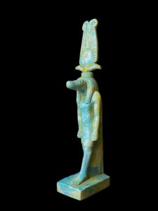 Egyptian God Sobek Statue - Crocodile God of the Nile - Image 1