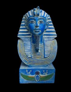 Egyptian King Tutankhamun Statue: Museum Replica - Image 1
