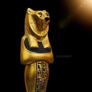 Egyptian Goddess Sekhmet Statue - Made in Egypt - Image 1