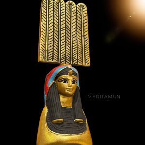 Egyptian Queen Meritamen Statue - Made in Egypt - Image 1
