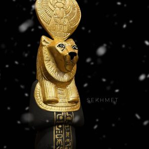 Egyptian Goddess Sekhmet Statue - Made in Egypt - Image 1