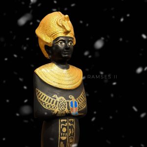 Egyptian King Ramses II Statue: Ancient Artifact Replica - Image 1