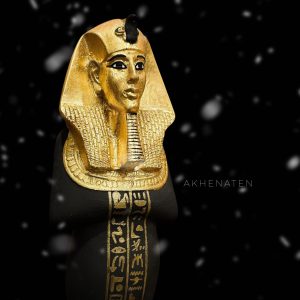 Handmade Egyptian King Akhenaten Statue - Image 1