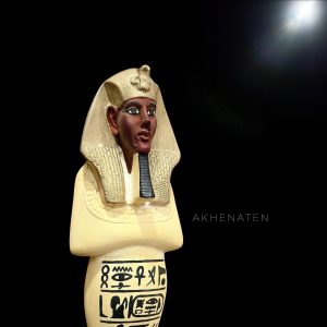 Handmade Egyptian King Akhenaten Statue - Image 1