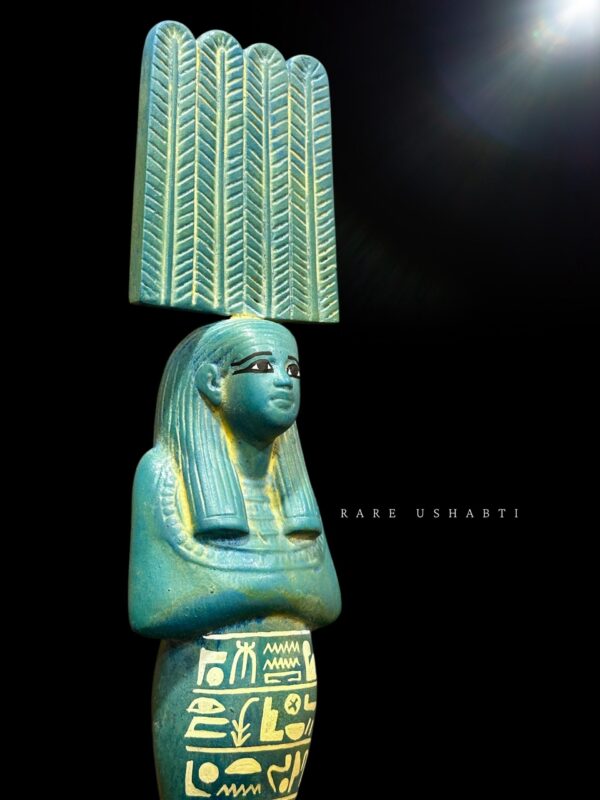 Egyptian Ushabti Statue: Vintage Shabti Replica Artifact