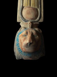 Goddess Sekhmet statue made in Egypt from stone - Image 1