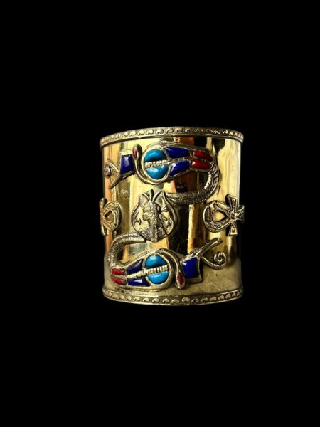 Uraeus Cobra Cuff: Ancient Egyptian Style Arm Cuff