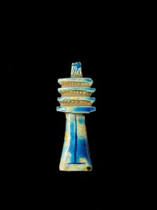 Egyptian Djed Amulet: Ancient Replica Jewelry - Image 1