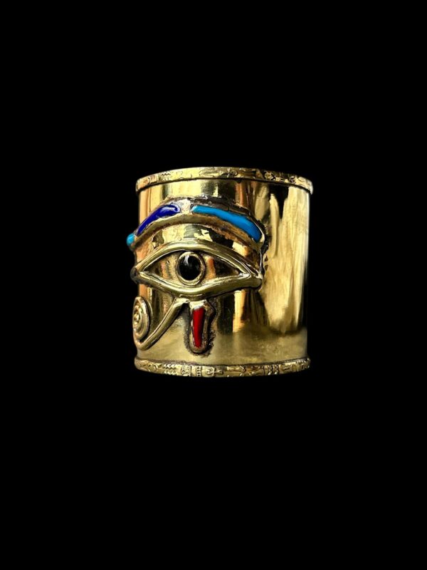 Egyptian Eye of Horus Cuff - Ancient Design