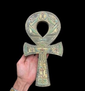 Hand-Crafted Ankh Cross: Key of Life, Egyptian Symbol - Image 1
