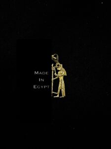 Egyptian God Anubis Pendant Necklace - Jackal Charm - Image 1
