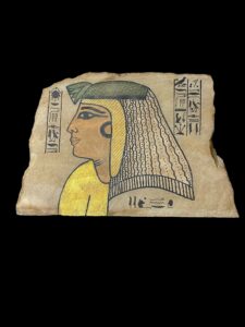 Ancient Egyptian Wall Relief: Handcrafted Egyptian Art - Image 1