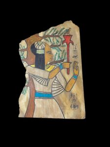 Ancient Egyptian Wall Relief: Handcrafted Egyptian Art - Image 1
