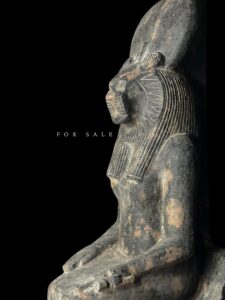 Goddess Sekhmet statue made in Egypt from Solid Granite stone - Image 1