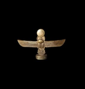 Egyptian Winged Scarab with God Anubis symbol for wall hanging decors - Image 1