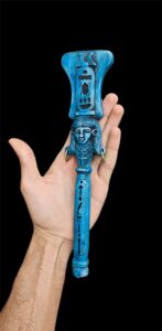 Goddess Hathor Sistrum Wand: Ancient Egyptian Musical Instrument - Image 1