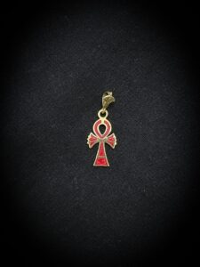 Brass Egyptian Ankh Cross Pendant: Key of Life - Image 1