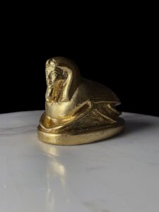 Egyptian Scarab Beetle: Rare Museum Form, Good Luck Charm - Image 1