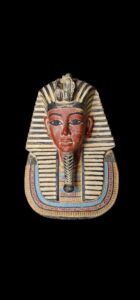 Egyptian King Tutankhamun Statue: Museum Sculpture - Image 1
