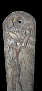 Handmade Alabaster Akhenaten Statue - Egyptian King Sculpture - Image 1