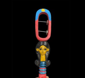 Goddess Hathor Sistrum: Ancient Egyptian Musical Instrument - Image 1