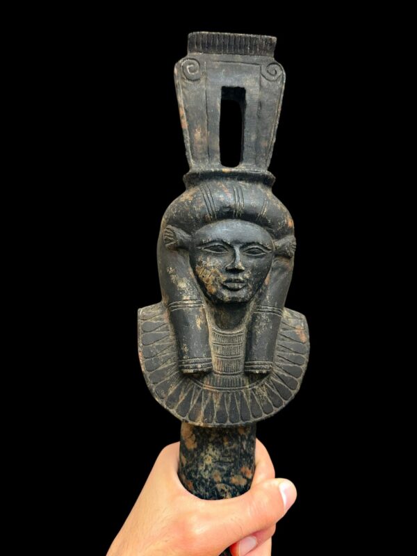 Goddess Hathor Sistrum: Ancient Egyptian Musical Instrument