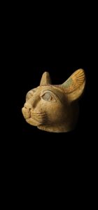 Ancient Egyptian Goddess Bastet statue, Home decor statues made in Egypt - Image 1