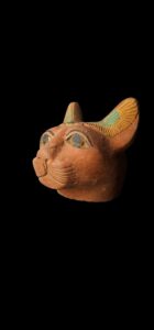 Ancient Egyptian Goddess Bastet statue, Home decor statues made in Egypt - Image 1