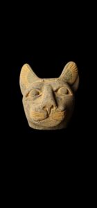Ancient Egyptian Goddess Bastet statue, Home decor statues made in Egypt - Image 1