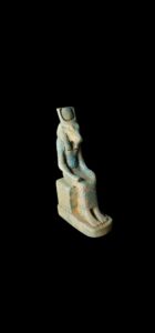 Manifest Handmade Goddess Hathor Statuette , Statue for the Egyptian Goddess Venus - Image 1