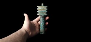 Egyptian Djed Amulet: Osiris Pillar Replica - Image 1