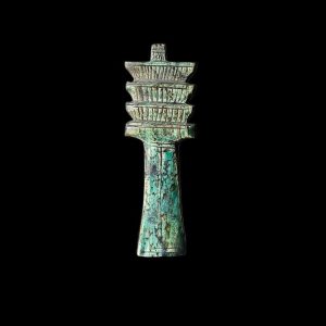 Egyptian Djed Amulet: Ancient Replica Jewelry - Image 1