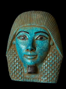 Egyptian Mask Statue: Ancient Egypt Replica Artifact - Image 1