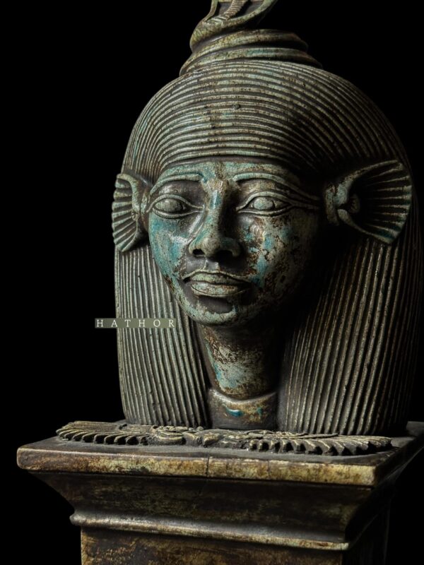 Rare Hathor statue from Ancient Egypt. 1 of 1 . The one-of-a-kind Hathor sculpture.