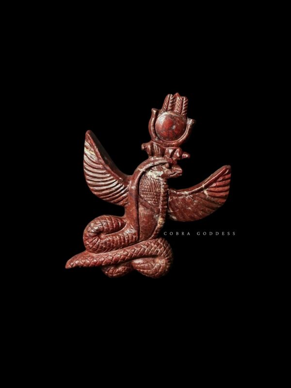 Pendant mighty uraeus cobra symbol amulet, Egyptian Snake symbol made in Egypt