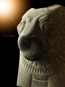 Stone Goddess Sekhmet sculpture, Goddess Sekhmet - Image 1