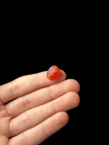 Egyptian Scarab pendant necklace, The decorative Good luck scarab in Ancient Egypt. - Image 1