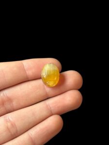 Egyptian Scarab pendant necklace, The decorative Good luck scarab in Ancient Egypt. - Image 1