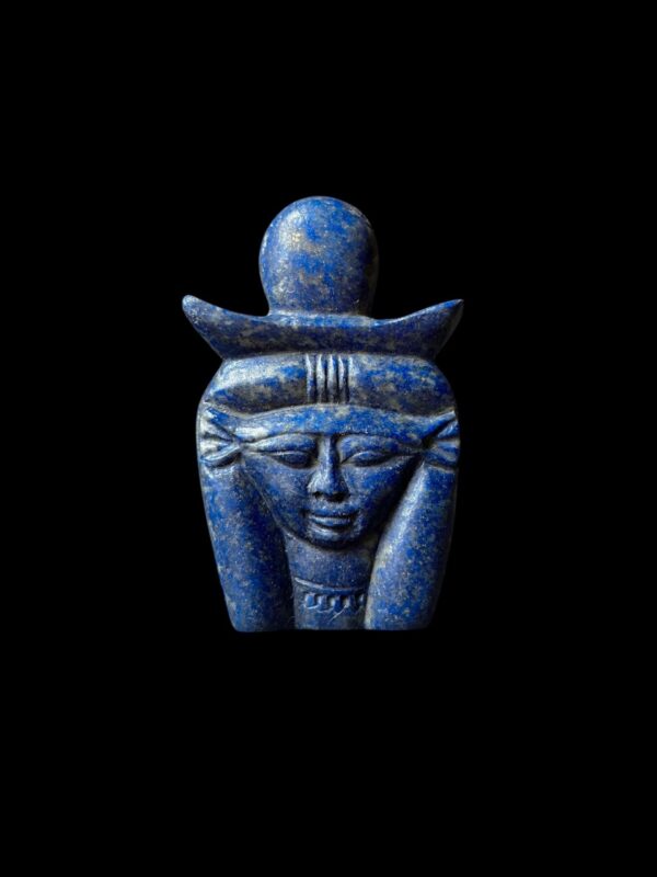 Goddess Hathor Amulet - Authentic Egyptian Craftsmanship - Spiritual Protection & Empowerment - Hathor pendant necklace.