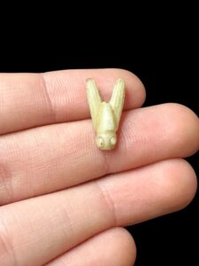 hand carving Egyptian Fly Amulet made in Egypt, Fly necklace charm - Image 1