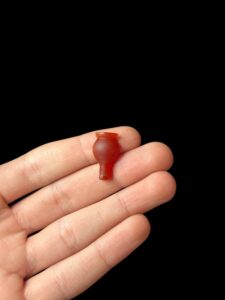 Egyptian Heart Amulet, a heart symbol in Ancient Egypt. Ib amulet. - Image 1