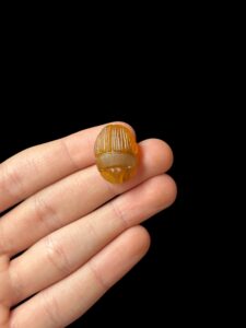 Egyptian Scarab pendant necklace, The decorative Good luck scarab in Ancient Egypt. - Image 1