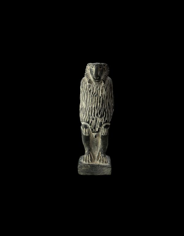 Rare Antique Ram of Amun Re Statue: God Thoth Baboon Body